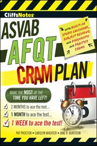 CliffsNotes ASVAB AFQT Cram Plan_cover