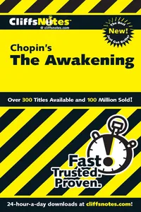 CliffsNotes on Chopin's The Awakening_cover