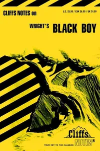 CliffsNotes on Wright's Black Boy_cover