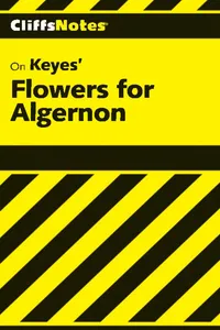 CliffsNotes on Keyes' Flowers For Algernon_cover