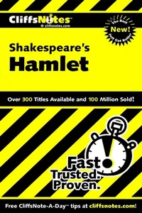 CliffsNotes on Shakespeare's Hamlet_cover