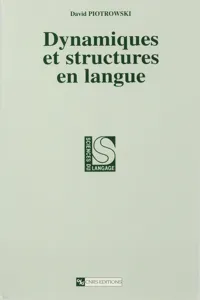 Dynamiques et structures en langue_cover