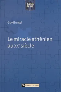 Le miracle athénien au XXe siècle_cover