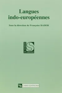 Langues indo-européennes_cover