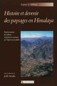 Histoire et devenir des paysages en Himalaya_cover