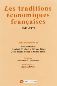 Les traditions économiques françaises_cover