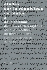 Études sur la Republique de Platon, vol. 2_cover