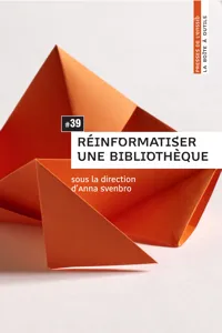 Réinformatiser une bibliothèque_cover