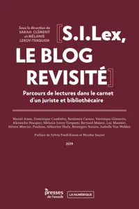 S.I.Lex, le blog revisité_cover