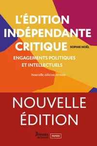 L'édition indépendante critique_cover