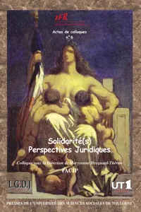 Solidarit : Perspectives juridiques_cover