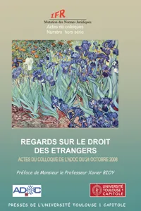 Regards sur le droit des étrangers_cover