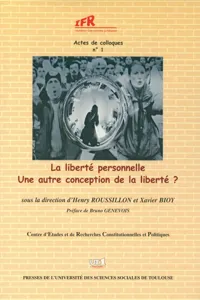 La liberté personnelle_cover