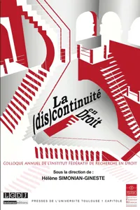 Lacontinuité en Droit_cover