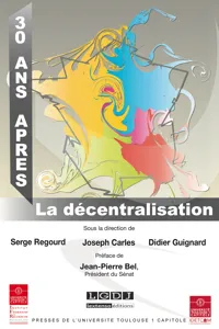 La décentralisation 30 ans après_cover