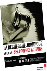 La recherche juridique vue par ses propres acteurs_cover