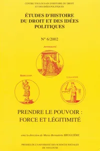 Prendre le pouvoir : force et légitimité_cover