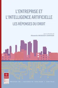 L'entreprise et l'intelligence artificielle - Les réponses du droit_cover