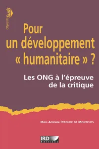 Pour un développement « humanitaire » ?_cover