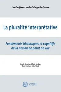 La pluralité interprétative_cover