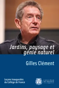 Jardins, paysage et génie naturel_cover