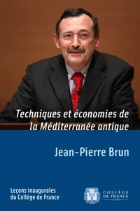 Techniques et économies de la Méditerranée antique_cover