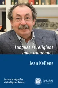 Langues et religions indo-iraniennes_cover