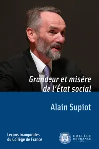 Grandeur et misère de l'État social_cover