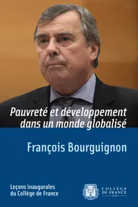 Pauvreté et développement dans un monde globalisé_cover