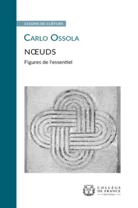 Nœuds. Figures de l'essentiel_cover