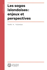 Les sagas islandaises : enjeux et perspectives_cover