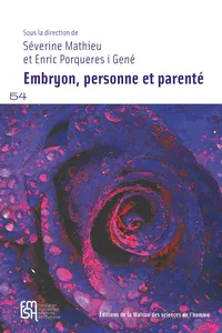 Embryon, personne et parenté_cover