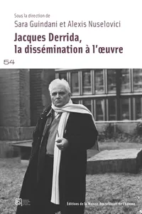Jacques Derrida, la dissémination à l'œuvre_cover