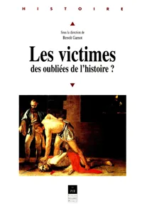 Les victimes, des oubliées de l'histoire ?_cover