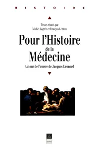 Pour l'histoire de la médecine_cover