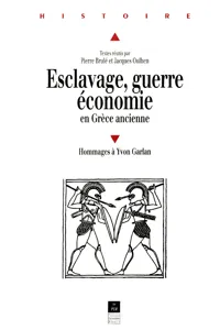 Esclavage, guerre, économie en Grèce ancienne_cover