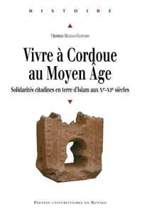 Vivre à Cordoue au Moyen Âge_cover