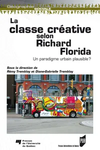 La classe créative selon Richard Florida_cover
