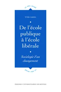 De l'école publique à l'école libérale_cover