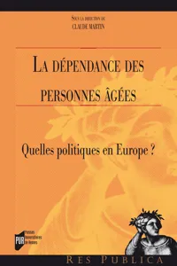 La dépendance des personnes âgées_cover