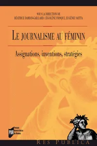 Le journalisme au féminin_cover