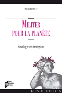 Militer pour la planète_cover