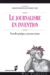 Le journalisme en invention_cover