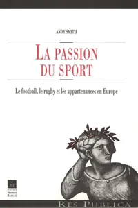 La passion du sport_cover