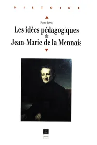 Les idées pédagogiques de Jean-Marie de la Mennais_cover