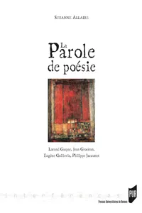 La parole de poésie_cover