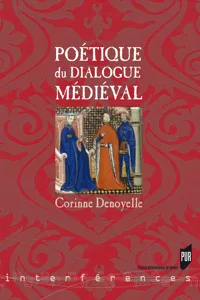 Poétique du dialogue médiéval_cover