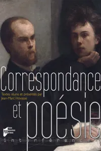 Correspondance et poésie_cover