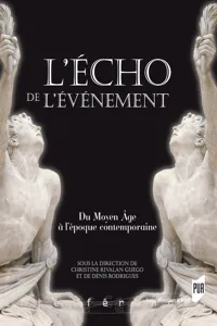 L'écho de l'évènement_cover