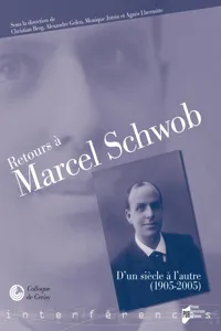 Retours à Marcel Schwob_cover